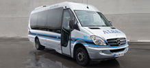 microbus de transporte de pasajeros