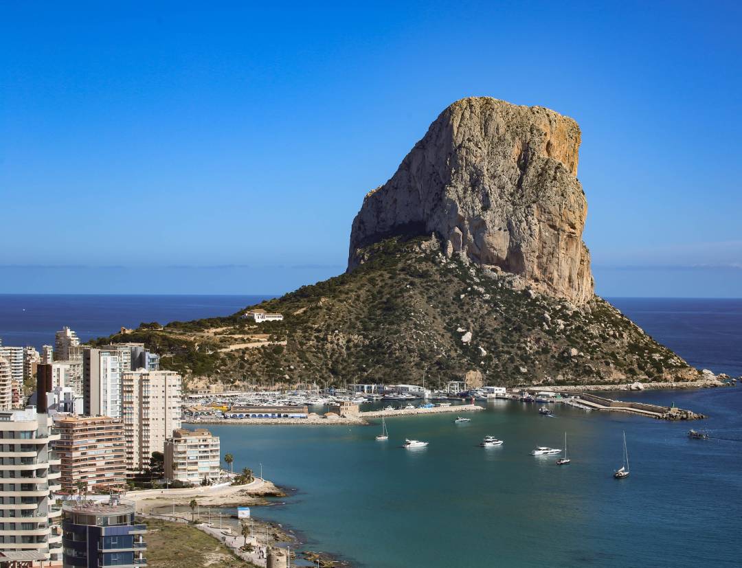Peñón de Ifach en Calpe